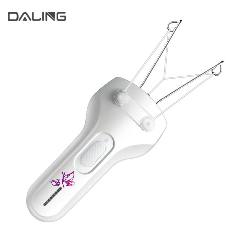 Daling Rechargeable Eyebrow Hair Threading Machine – Precise Facial Hair Remover for Women